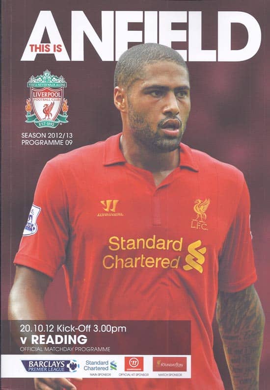 Liverpool FC v Reading FC